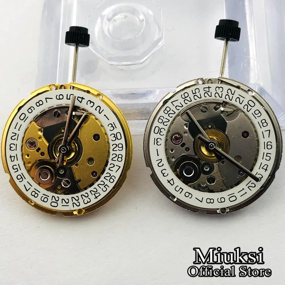Seagull ST2130 silver/ gold 28 800VPH frequency  automatic movement replacement for 2824-2 mechanical wristwatch clock movement