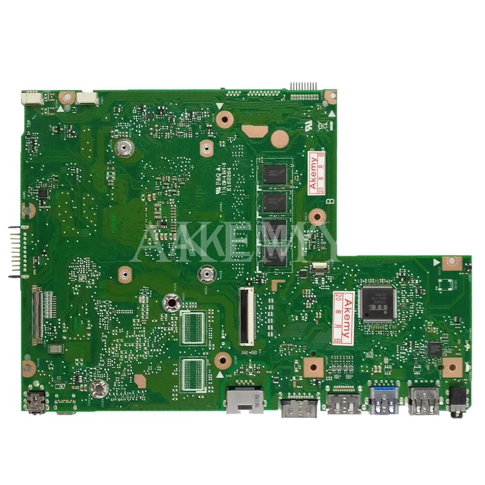 upgrade!!! with i3 CPU + 4GB RAM Free board For ASUS X540YA laptop motherboard integrated Main 100% teste | Компьютеры и офис
