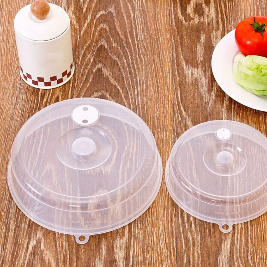 

Food Splatter Guard Microwave Food Anti-Sputtering Cover Oven Oil Cap With Steam Vents Magnetic Splatter Lid Cookware