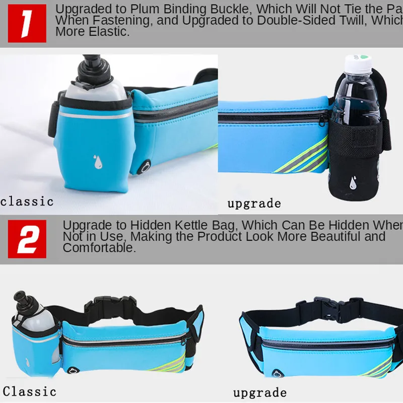 Водонепроницаемая сумка для бега WANAYOU со скрытым чайником унисекс уличная