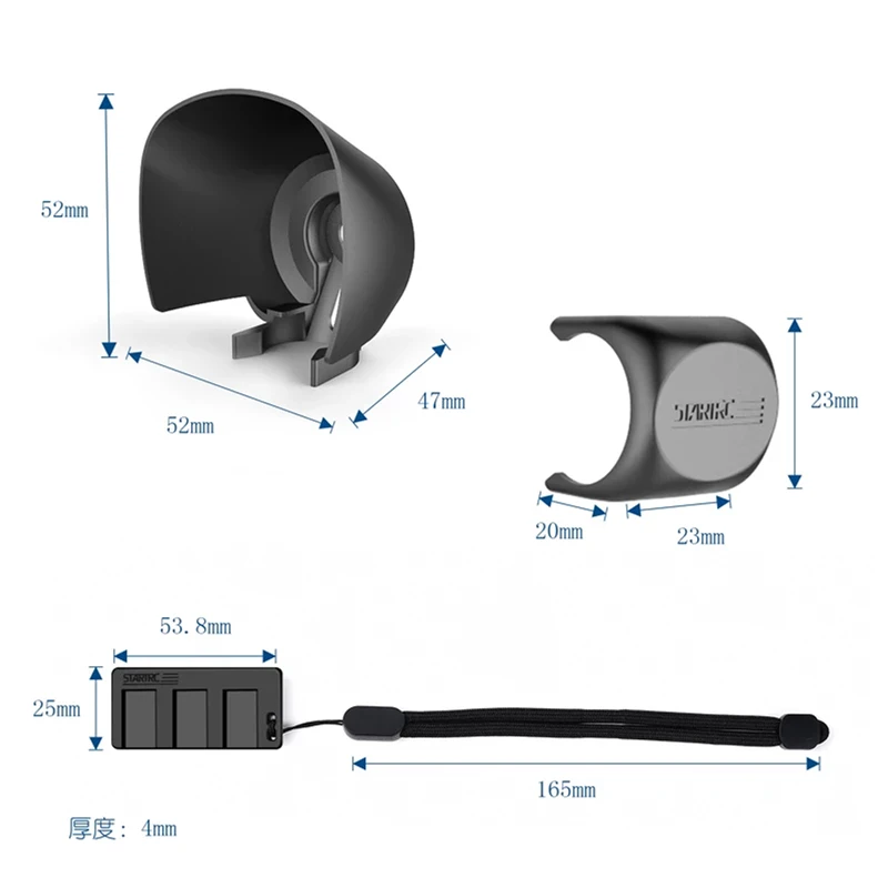 DJI Pocket 2 Camera Protector Cover Lens Cap Sunshade Sun hood Adapter Holder Kit for DJI Osmo Pocket 2 Gimbal Accessory