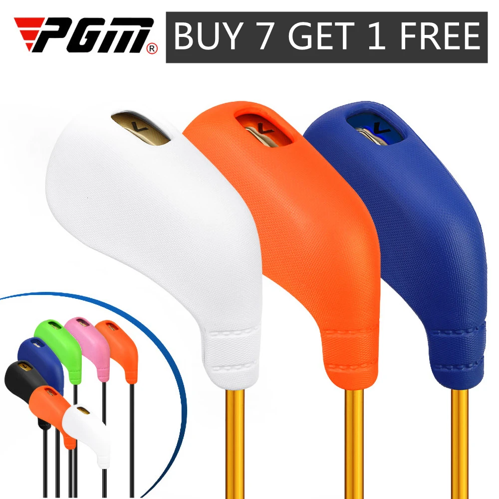 

Чехол для головы клюшки мягкий резиновый Железный чехол Защита для гольфа Полный комплект из 7 шт. водонепроницаемый экологически чистый и прочный