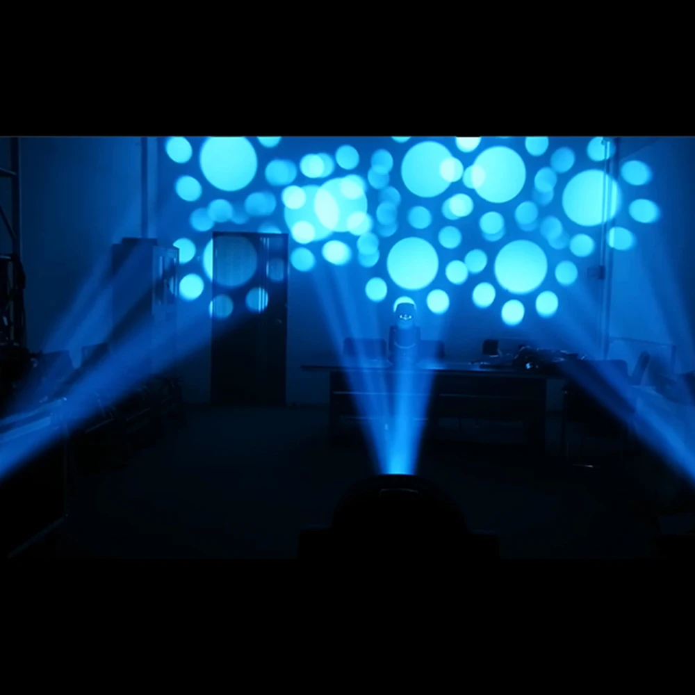 

8pcs/ led 200w pattern moving head light dmx beam+gobo moving head light disco gobo lights