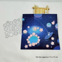 flower graphics metal cutting dies scrapbooking embossing folders for diy album card making craft stencil greeting photo paper