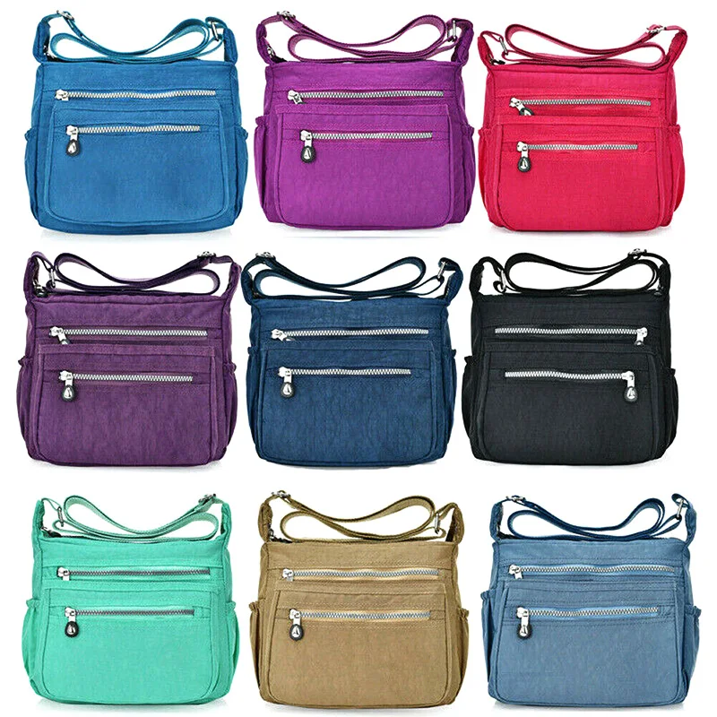 

Hot Selling Women Tote Messenger Cross Body Bag Handbag Ladies Shoulder Bag Purse Waterproop -B5