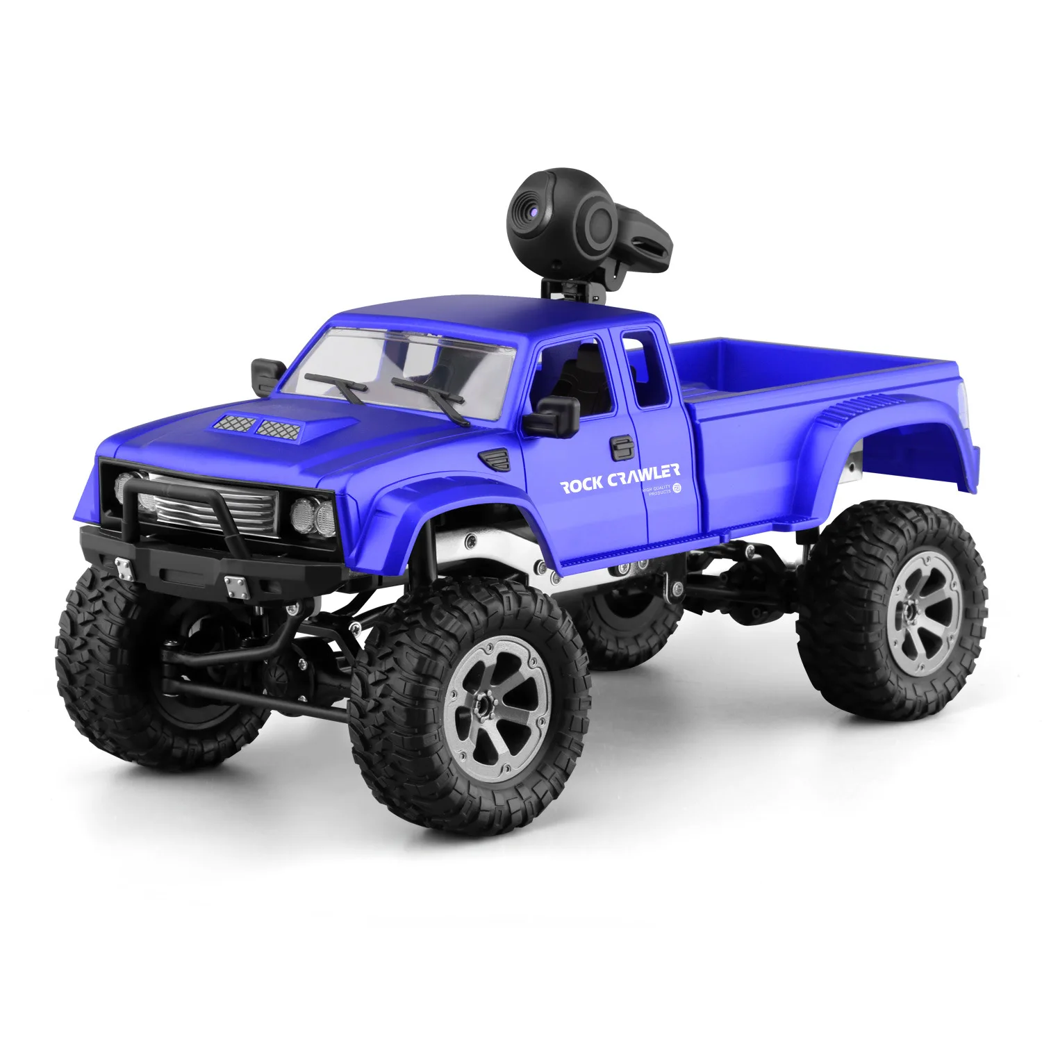 Радиоуправляемый автомобиль 1:16 внедорожный грузовик FY002B 2,4 GHZ 1/16 4WD SUV Pickup Trucks WiFi FPV 0.3MP автомобиль Camion WiFi RTR игрушки для снежного скалолазания