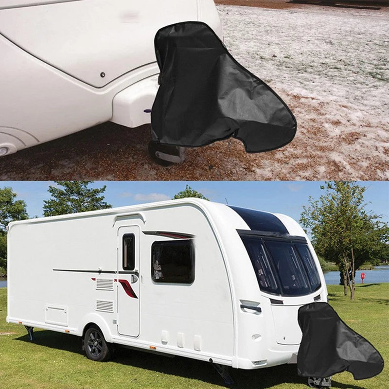 

Universal Waterproof Caravan Towing Hitch Cover Rain Snow Dust Dustproof Protector for RV Tailer Car Styling Accessories