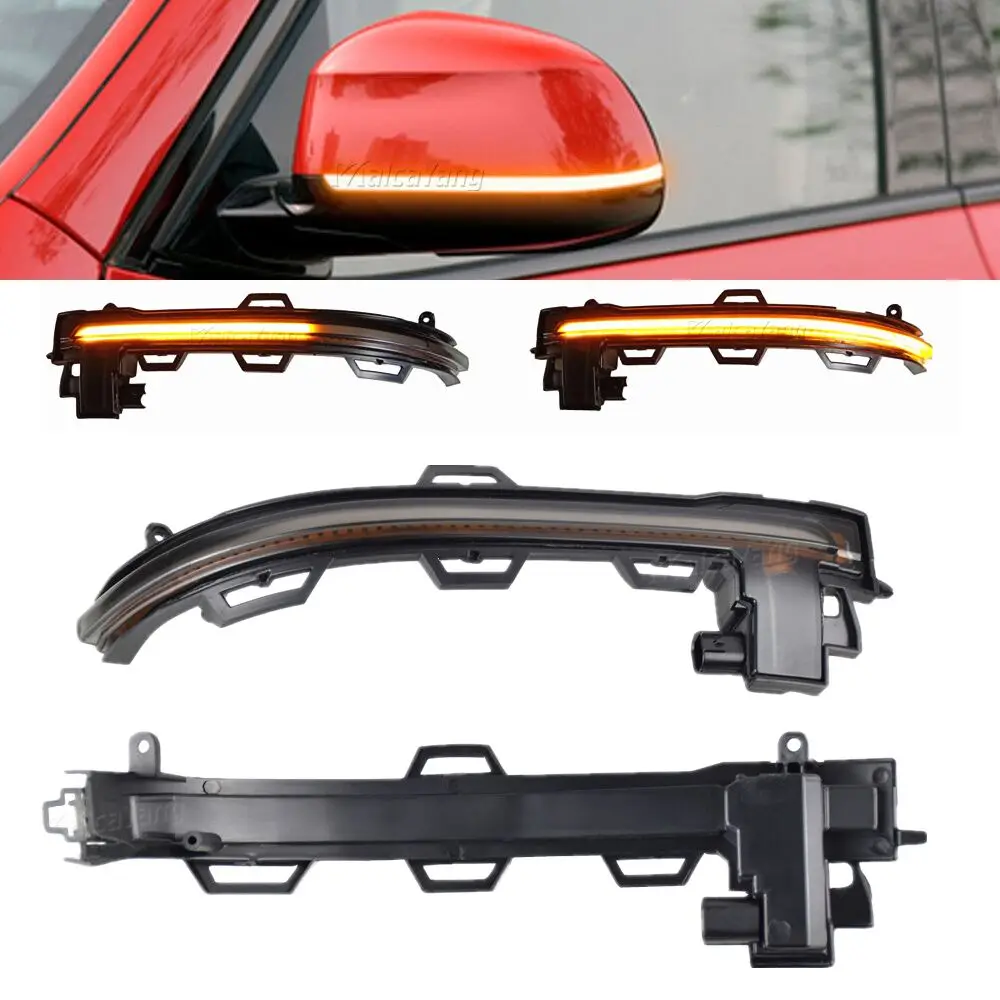 

Dynamic Blinker Turn Signal LED light for BMW X3 X4 X5 X6 F25 LCI F26 F15 F16 2014 2015 2016 2017