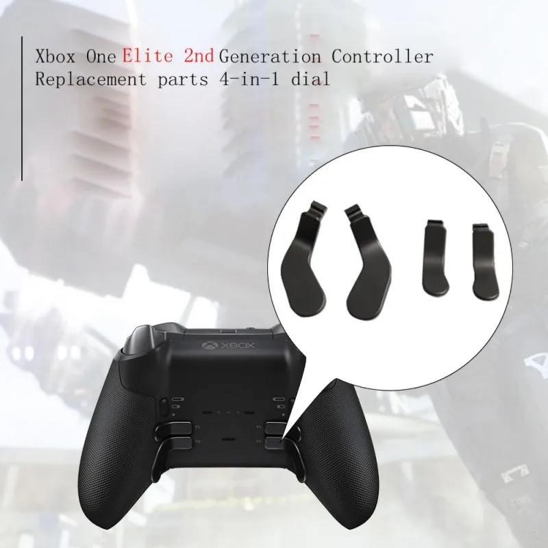 Высококачественные ручки для Xbox One Elite 2-го поколения запасные части 4-в-1 длинные и