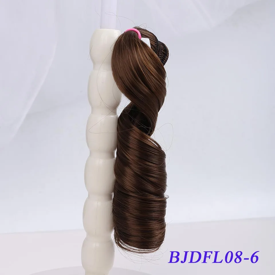 Шарнирная кукла Cataleya с DIY высокотемпературным кудрявым париком 15*100 см и 30*100