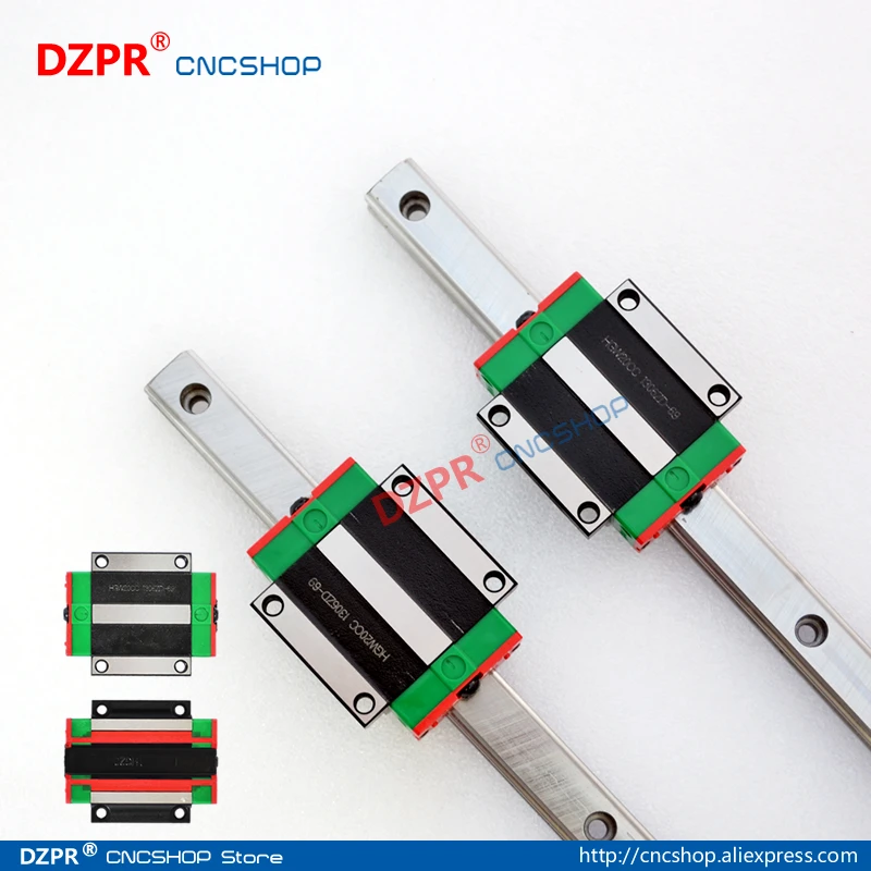 Оригинальная линейная направляющая HIWIN HGR30 400 мм 15 75 дюймов HGW30CC каретная для