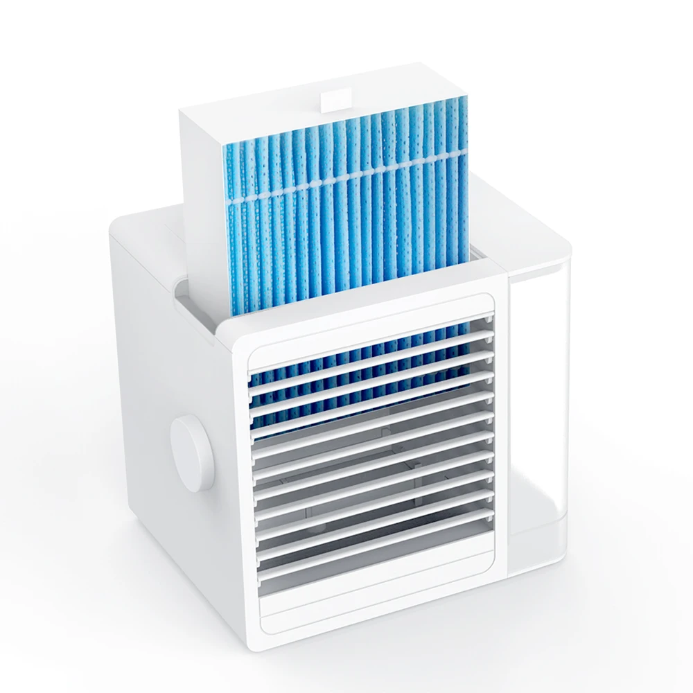 

New USB Small Water Cooling Fan Portable Air Cooler 18000cmh Water Evaporator Desktop Mini Air Conditioner