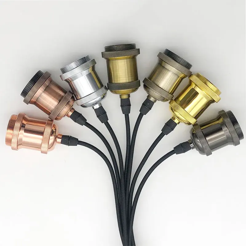 Подвесной светильник Эдисона Цоколь E27 винт лампа база Deco Industrielle винтажный Ретро