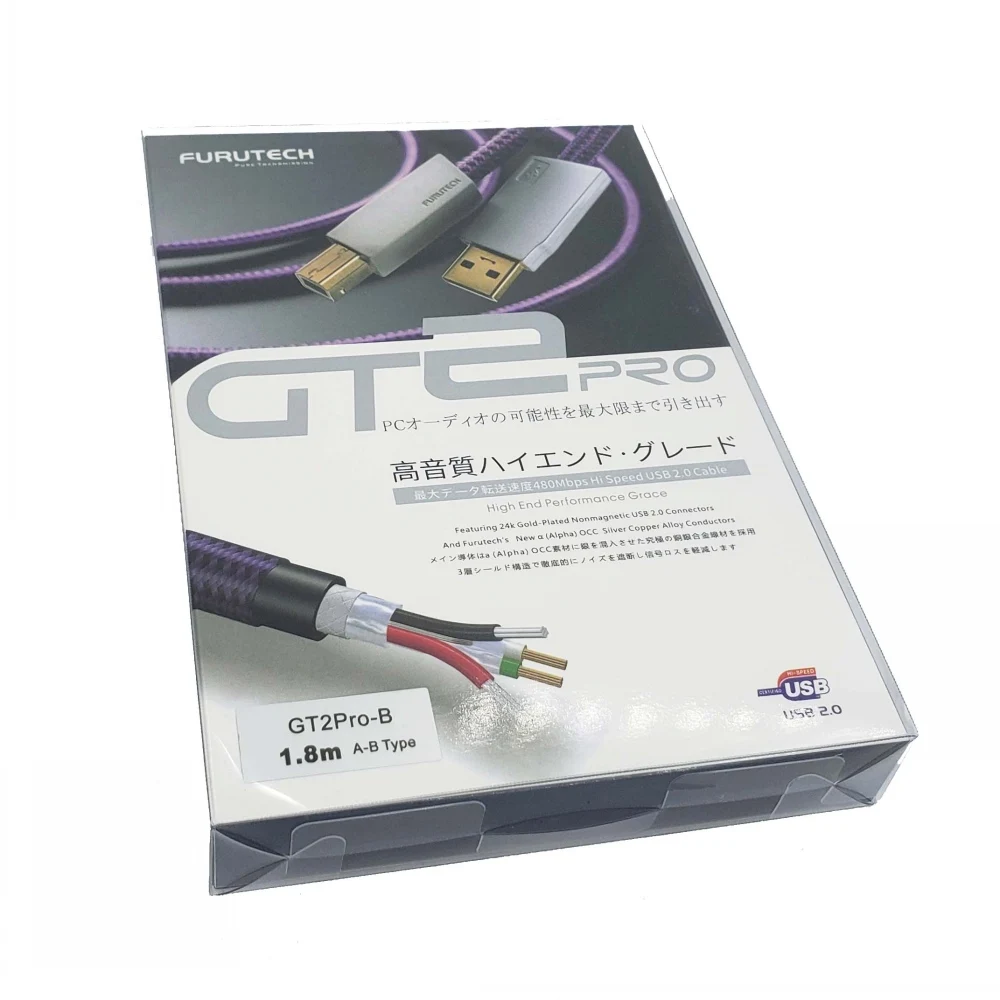 High-end FURUTECH GT2Pro-B Audio Grade USB Cable A-B Type Brand New/Japan | Электроника