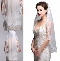 women cream white bride hens night wedding hair head trim veil lace with comb 2022