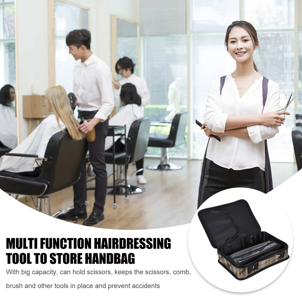 

1pc Hairdressing Scissor Brushes Bag Professional Barber Tools Handbag Case