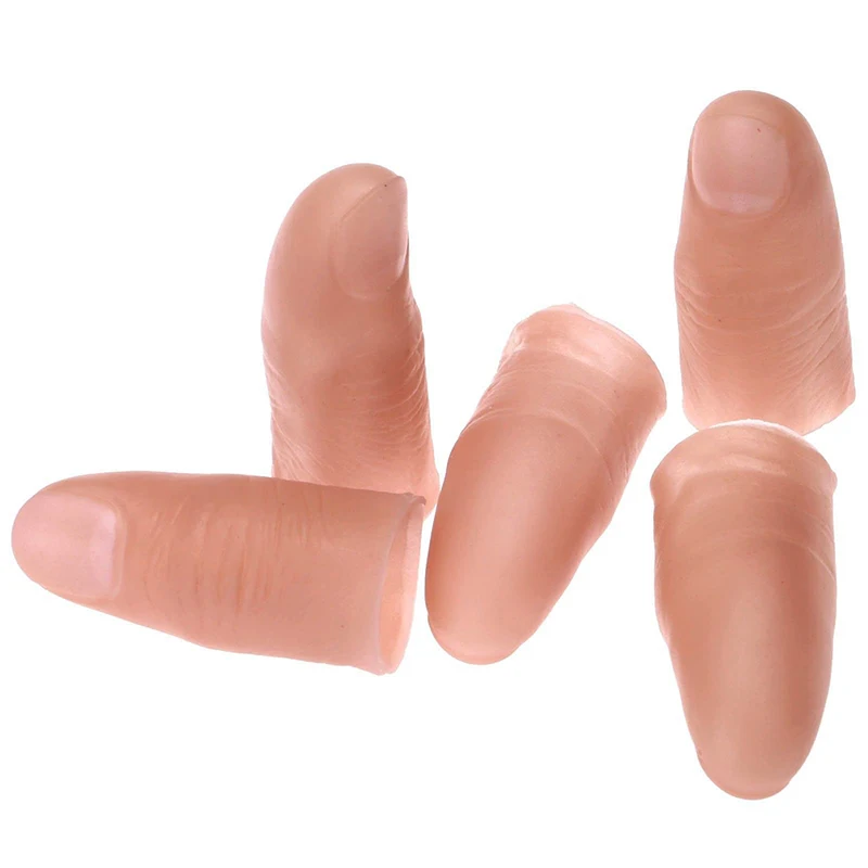 

1pc Simulation Thumb Prank Toy Novelty Toy Road Cots Wholesale Fake Finger Large Finger T6J6