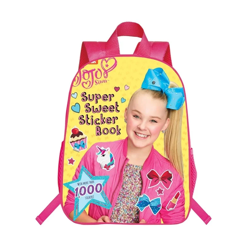Рюкзак Jojo Siwa для девочек красивые школьные ранцы розового цвета подростков