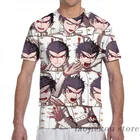 Футболка Kiyotaka Ishimaru для мужчин и женщин, модная рубашка со сплошным принтом для мальчиков и девочек, топы с коротким рукавом