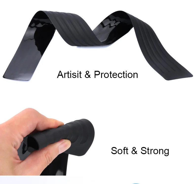 90 см/104 см багажник автомобиля заднего бампера резиновый коврик самоклеящаяся