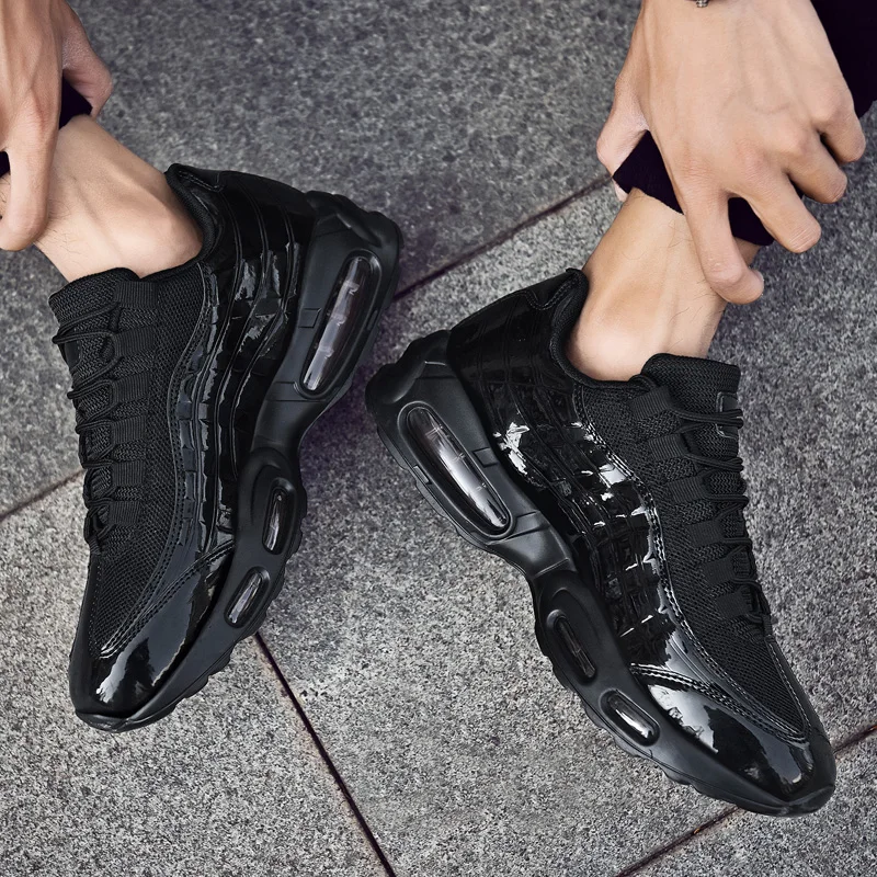 

2020 Spring Air Cushion Men Running Shoes High Quality Walking Shoes Zapatillas Hombre Deportiva Men Sport Shoes Jogging Sneaker