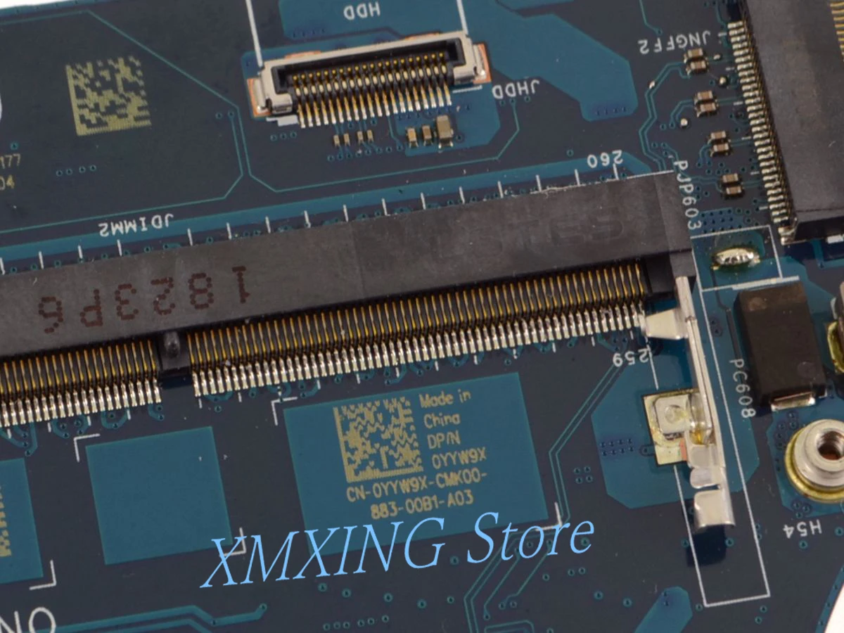 

FULCOL For DELL XPS Latitude 9570 Laptop Motherboard CPU I7-8750H LA-F541P CN-0YYW9X 0YYW9X YYW9X Tested 100% work