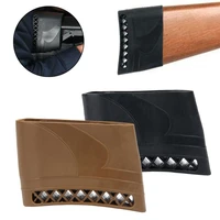 1pc hunting rifle rubber recoil pad anti slip resistance pads buttstock for shotguns rifles hunting shooting extension butt pad