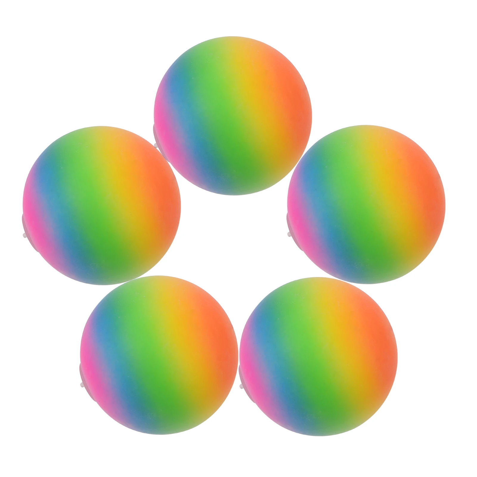 

5Pcs Colorful Vent Ball Press Decompression Toy Relieve Anti Stress Balls Hand Squeeze Fidget Toy Pack For Child Kids Antistress