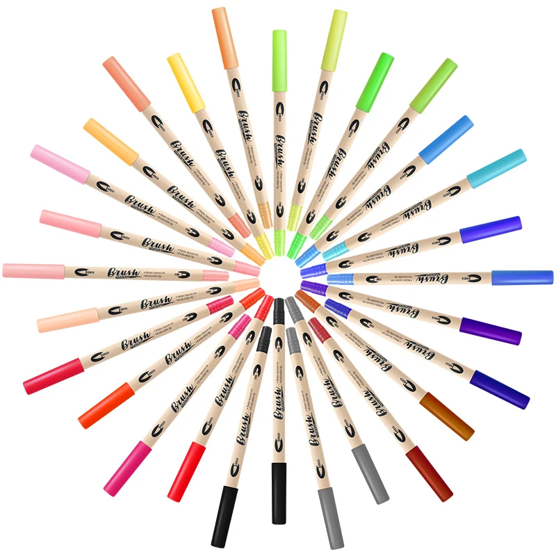 Маркеры для рисования на водной основе 6/12/24 цветов 1 шт.|Цветные маркеры| |