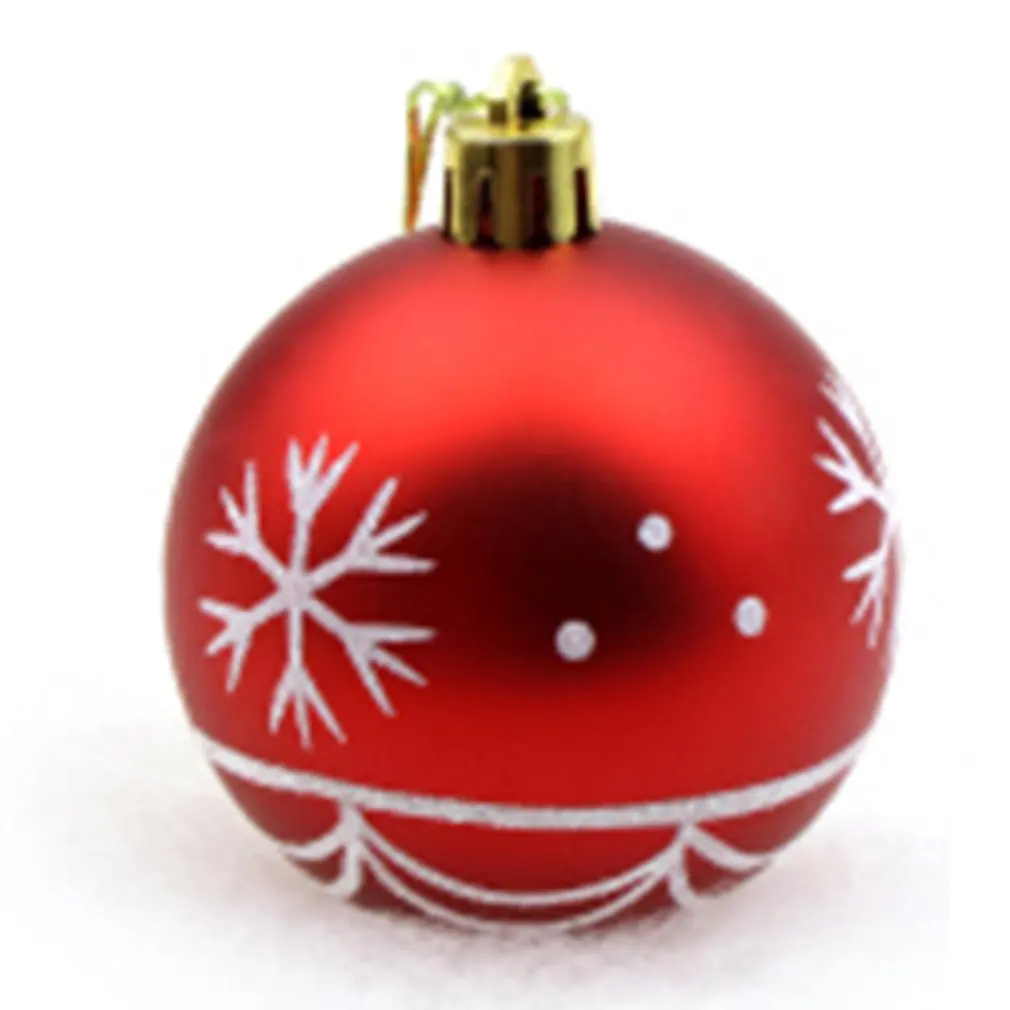 24 шт. рождественские украшения шары елочные большой Пенополистирол игрушки на