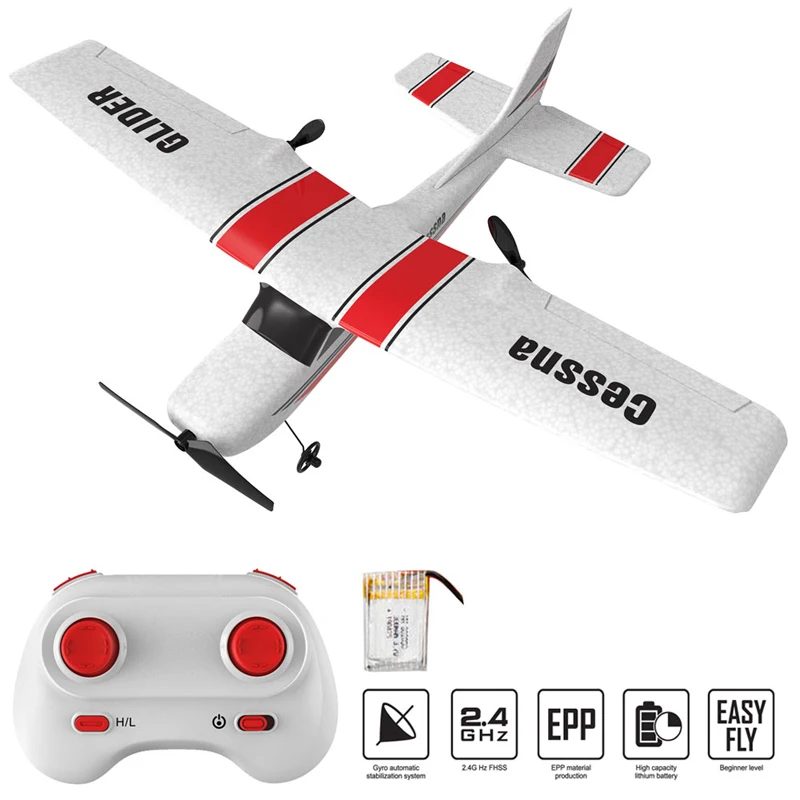 Z53 2 4G 3CH EPP RC Планер для самолета RTF со встроенной перезаряжаемой батареей с