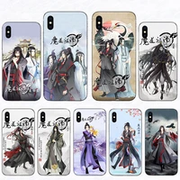popular novel anime mo dao zu shi phone case for iphone se xs x xr 11 pro max 13 12 mini hard cover 5s 8 6s 7 plus mobile shell