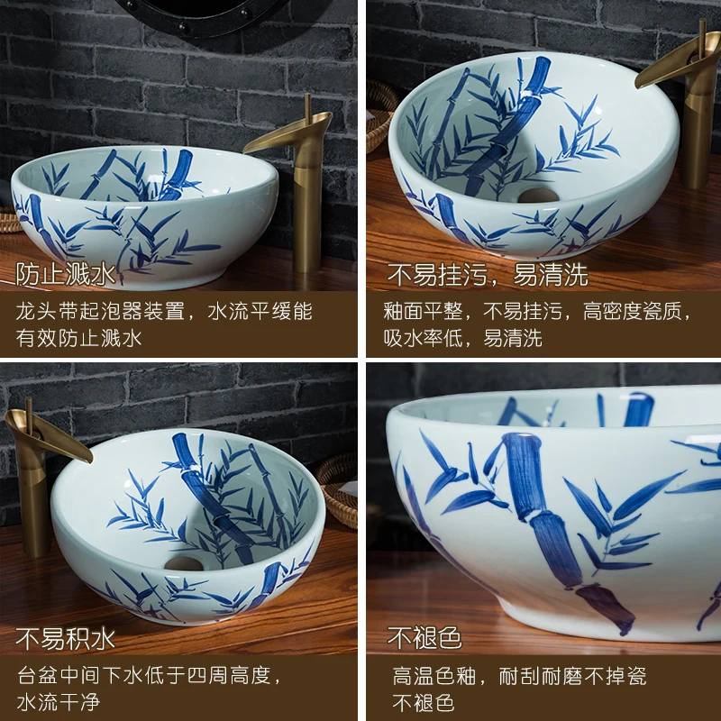 Художественная роспись цветы фарфоровая художественная столешница мойка