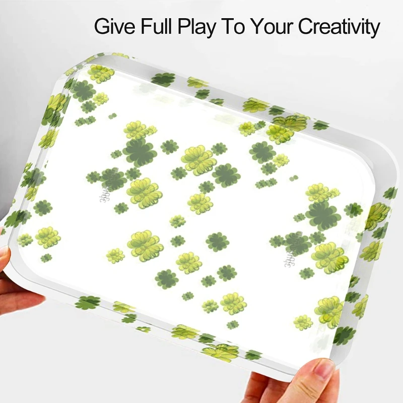 

Storage Tray Epoxy Resin Mold Rectangle Fruits Tray Silicone Mould DIY Crafts Jewelry Holder Serving Board Making Tool