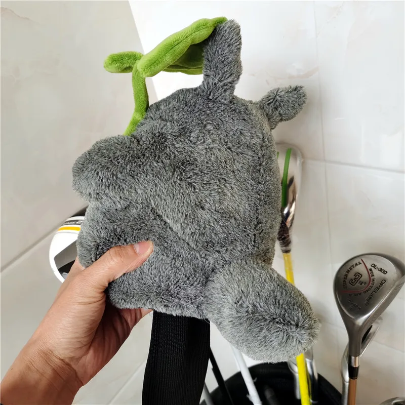 Новинка плюшевый чехол для головы водителя животного Totoro Golf 460cc Деревянный 2