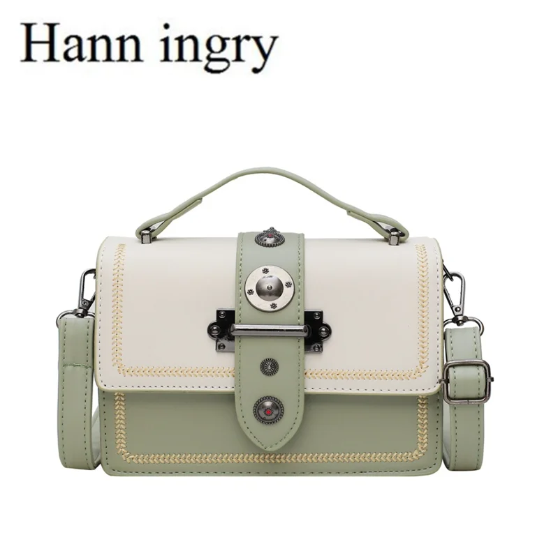 HANN INGRY элегантная женская повседневная сумка тоут модная Новая