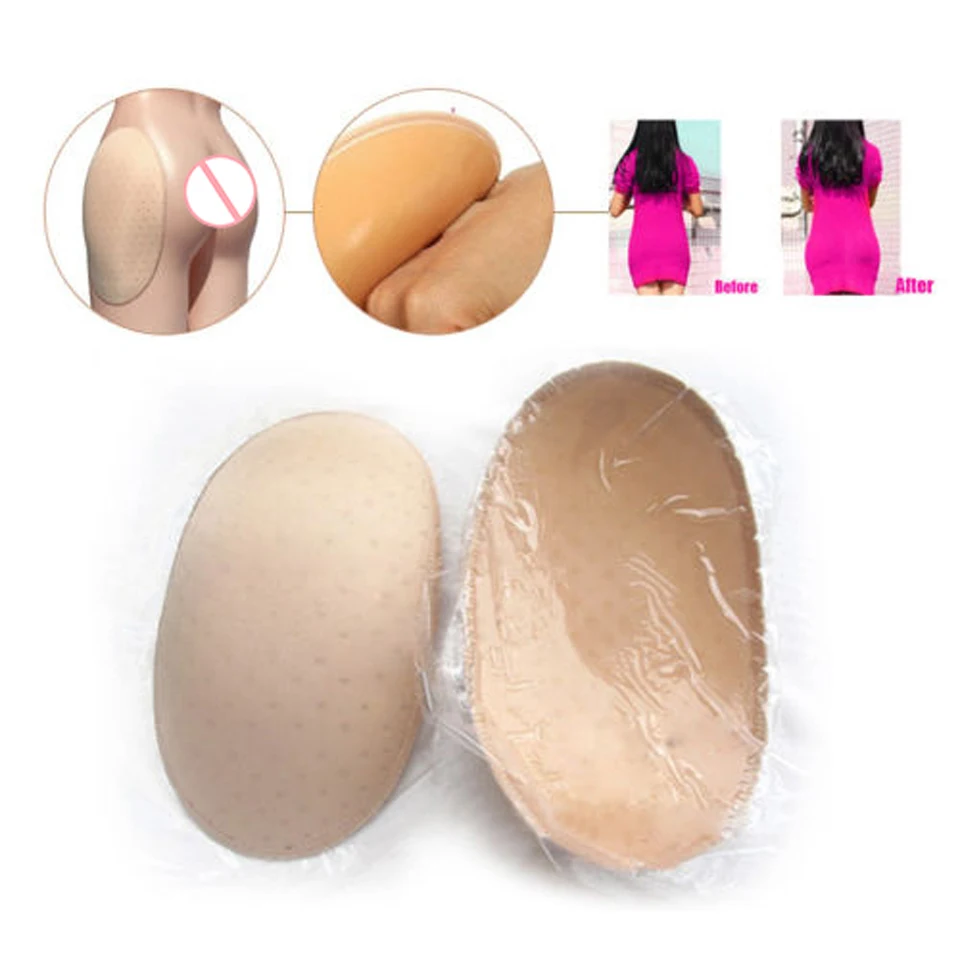 2 шт. дышащая силиконовые подтягивающее ягодицы Хип До Мягкий бум Корректирующее