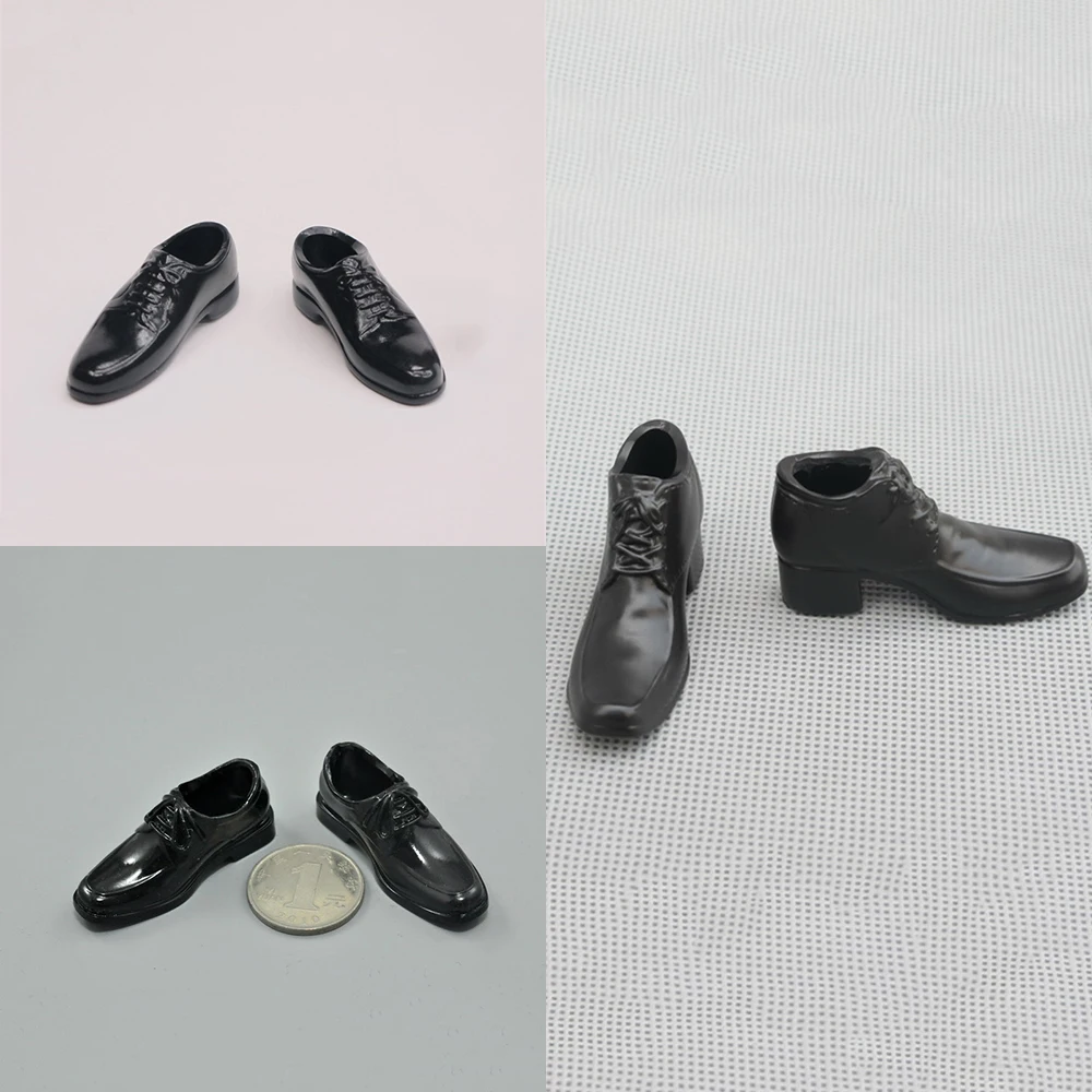 

1/6 Scale Male Figure Accessory Hollow Leather Shoes Man Solider Shoes Model for 12 Inches Action Figure Body