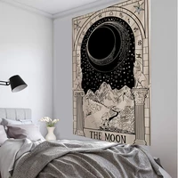 tarot card tapestry wall hanging astrology divination bedspread beach mat