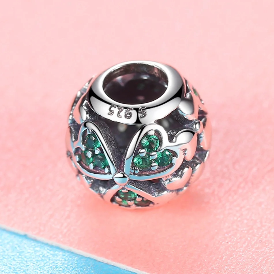 Подходят оригинальный браслет с шармами серебряные бусины 925 пробы украшением в