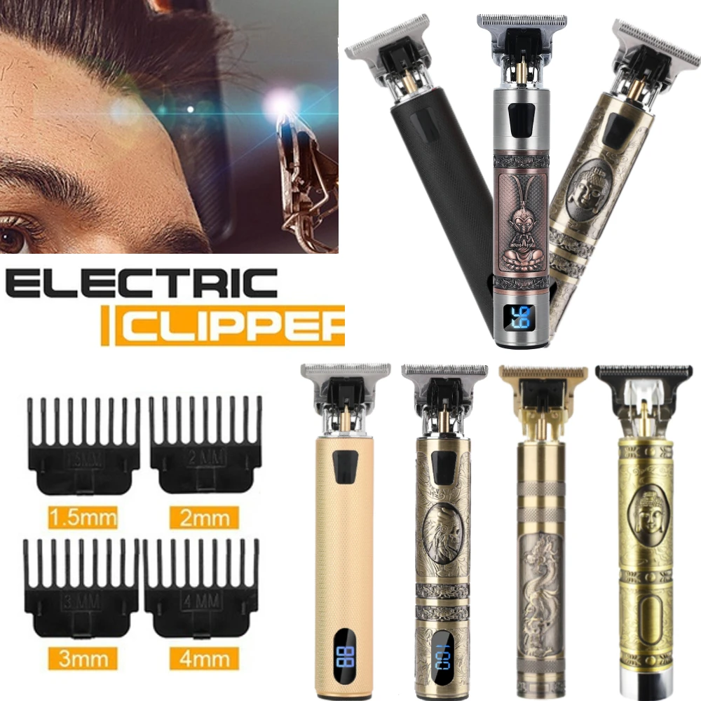 2021 электрическая машинка для стрижки волос профессиональный триммер мужчин