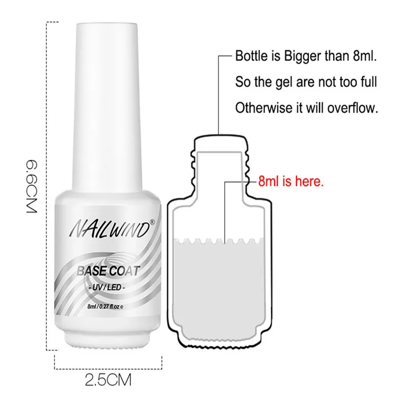 

1set Of French Nail Polish Glue 8ml Nail Polish Gel Varnish Hydrogel Manicure Art Design Female Fingernail Grooming Makeup Tools