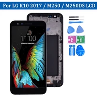 5 3 inch original 1280x720 display lg k10 2017 lcd with touch screen digitizer k10 2017 display m250 m250n m250e m250ds