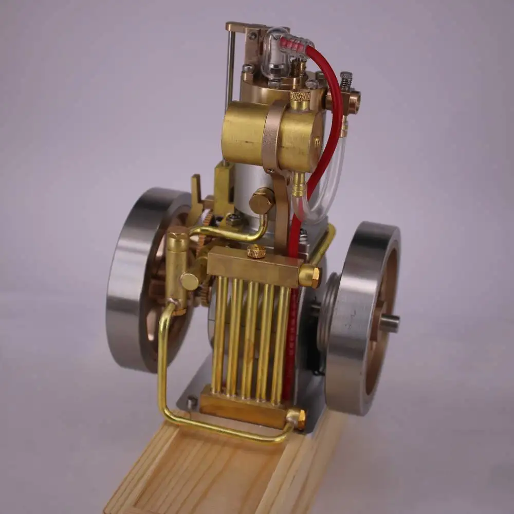 Eachine ETX Upgraded Hit Miss Gas Vertical Engine Stirling Engine Model Water Cooling Cycle RC Helicopters Engine Collection