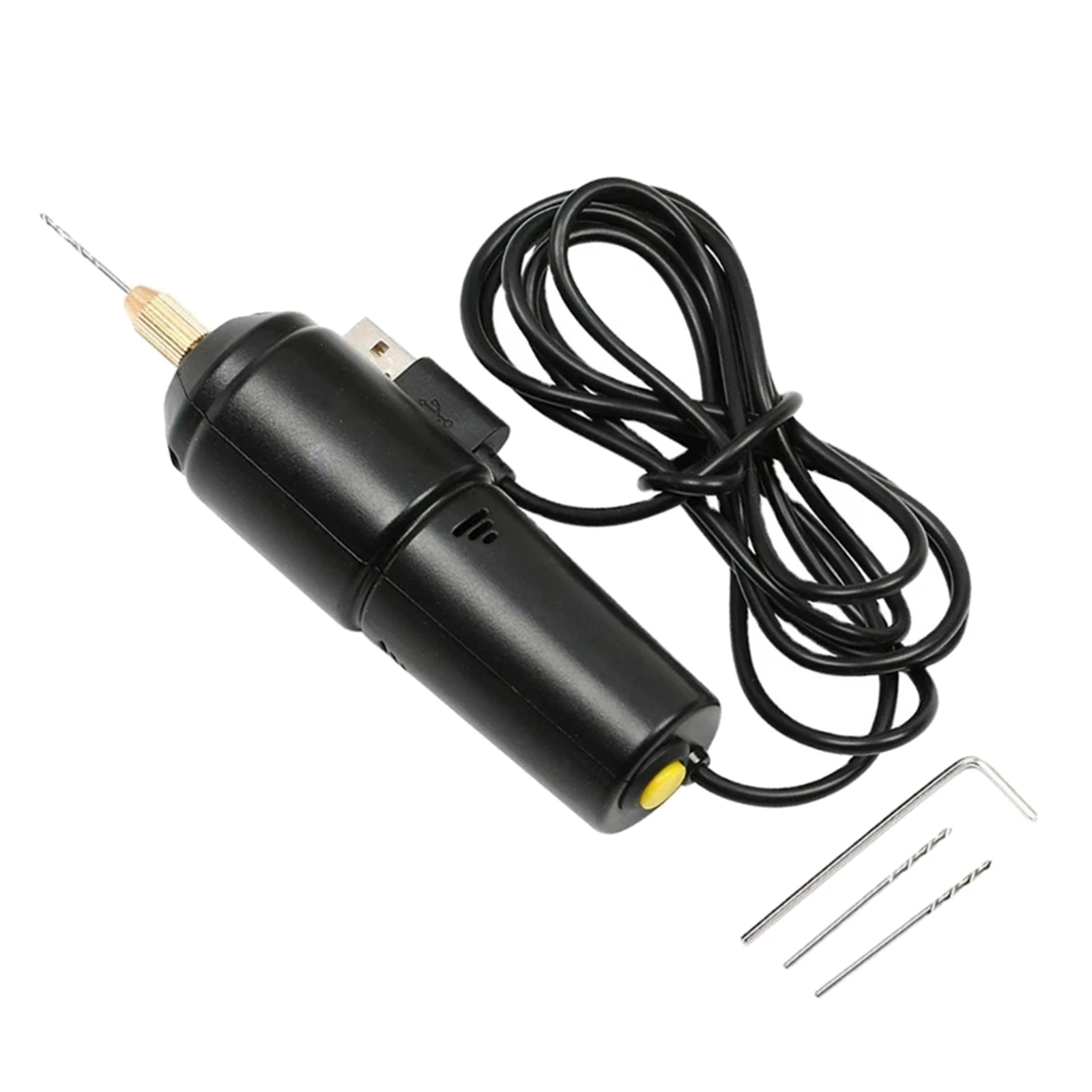 

Jewelry Tools Mini Electric Drill Handheld For Pearl Epoxy Resin Jewelry Making DIY Wood Craft Tools With 5V USB Data Cable