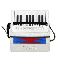 professional 17 key mini accordion educational musical instrument toy cadence band for kids children adults gift