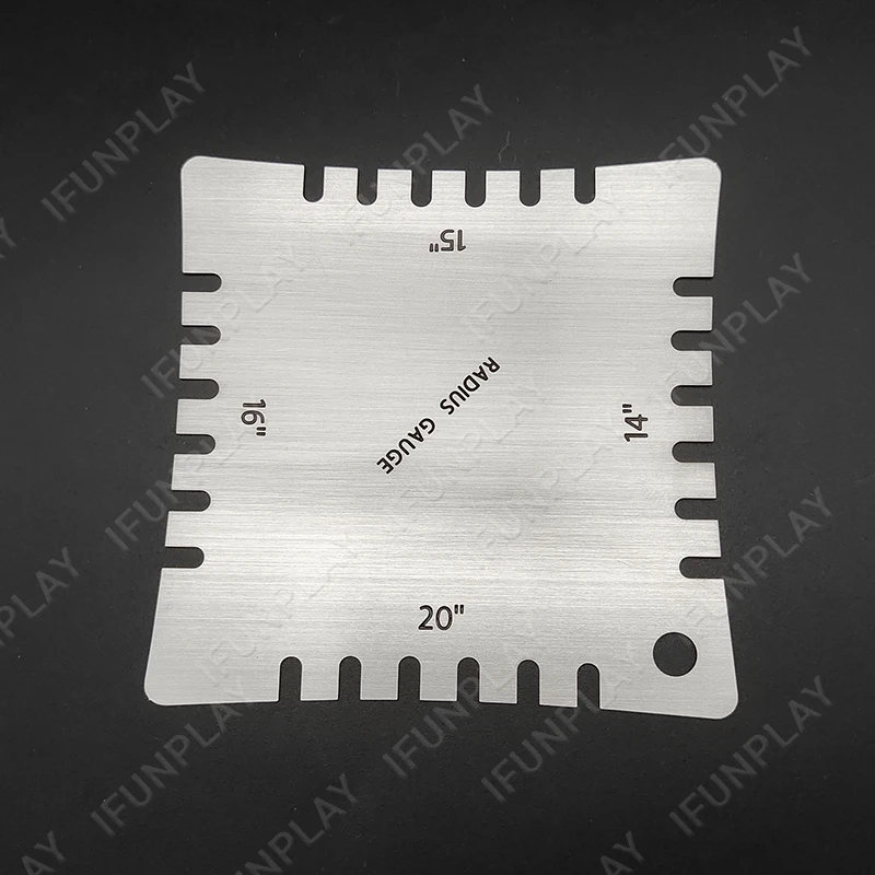 4 шт. измерители радиуса нарезки для гитарного грифа|Детали и аксессуары гитар| |