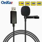 Микрофон петличный с USB-разъемом, 1,5234 м