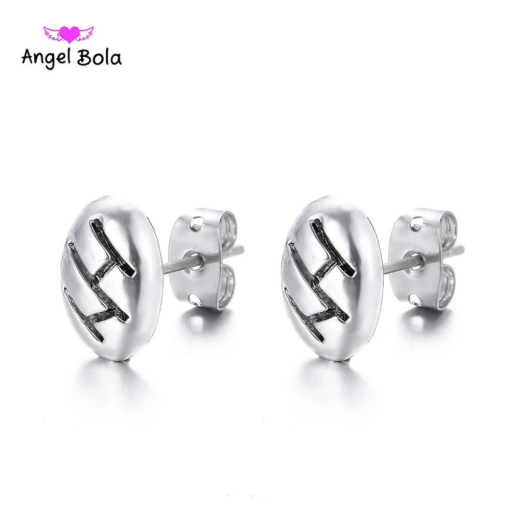 Серьги с круглыми шинами для мужчин и женщин панк готика Будда стандартные