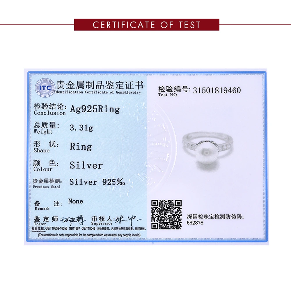 

ZEMIOR 925 Sterling Silver Pearl Rings For Women Simple Elegant Finger Ring Female Wedding Engagement Fine Jewelry Hot Sale